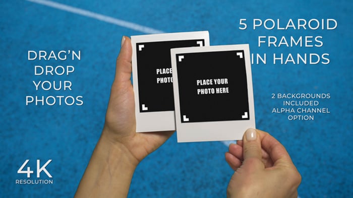 Polaroid Editable Video Templates Envato
